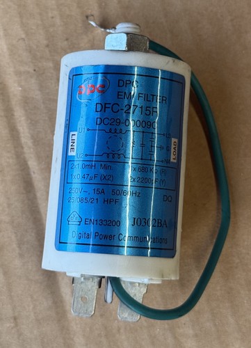 Samsung Waschmaschine DC29-00009C Netz EMI Geräuschunterdrückungsfilter DFC-2715R