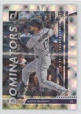2020 Panini Donruss Dominators Silver /349 Austin Meadows #D-8 1u6