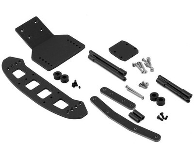 McAllister Racing TLR Front & Rear Late Model Body Mounting Kit [MCA903]