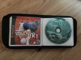 SEGA Dreamcast Console Bundle Lot 16 Games 4 Controllers VMU Carrying Case Works