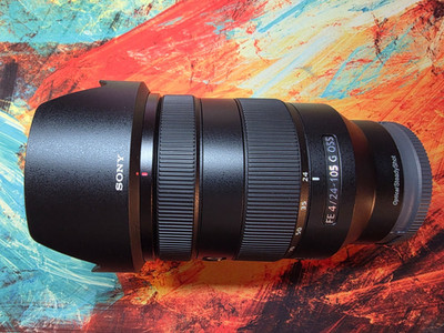 Sony FE 24-105mm f/4 G OSS Lens SEL24105G E-Mount - Mint Condition