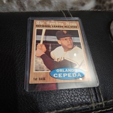 1962 Topps - All-Star Orlando Cepeda #390 All-Star