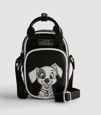 Disney Primark 101 Dalmatians Faux Leather Phone Holder Bag Cool NWT