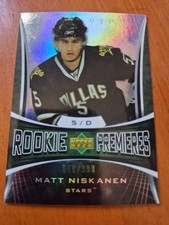 2007-08 Upper Deck Trilogy MATT NISKANEN Rookie  940/999 CARD #140