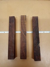 3 Missouri Black Walnut Pen Blanks 7/8x6 Inch