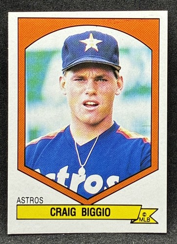Craig Biggio #79 1989 Panini Stickers card