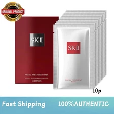 NEW SKII Facial Treatment Mask 10pcs - Hydrate Radiant Skin