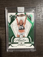 Liv Morgan 2024 Panini WWE Flawless Emerald Diamond Gem Card # 4/5 