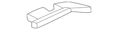 Genuine Nissan Instrument Panel Molding 68412-7KA0A