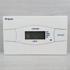Drayton Lifestyle LP3 Heating Programmer Timer Wall Mounted LP III