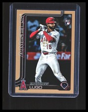 2025 Matthew Lugo Rookie Card - Topps Gold #US314 /2025 Angels 