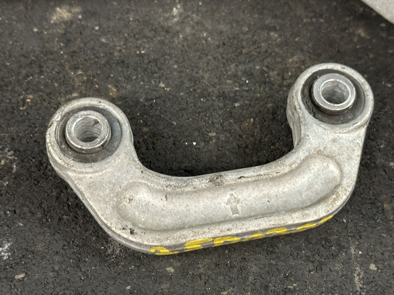 2004 BENTLEY CONTINENTAL GT FRONT LEFT DRIVER LH LOWER CONTROL ARM 1160500044