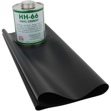 HH66 Black Vinyl Repair Kit - 1/2 Yard Patch  18oz Cement for Tough Repairs