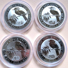 Australia. 2000 2 oz - Silver Kookaburra Set..  Ancient Coins Privy Marks..  BU