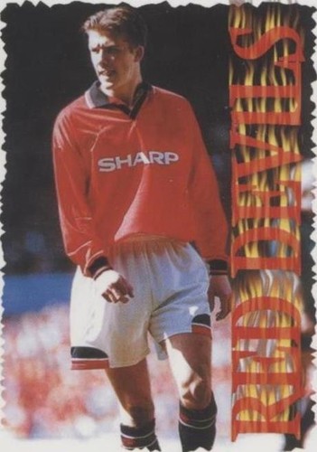 Beckham #7 Manchester United 00-01 Home L/S Jersey Umbro Size L