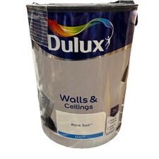 Dulux Walls and Ceilings Matt Paint, Rock Salt 5L