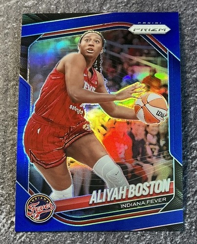 2025 Panini Prizm WNBA - Aliyah Boston #75 Blue Prizm /199