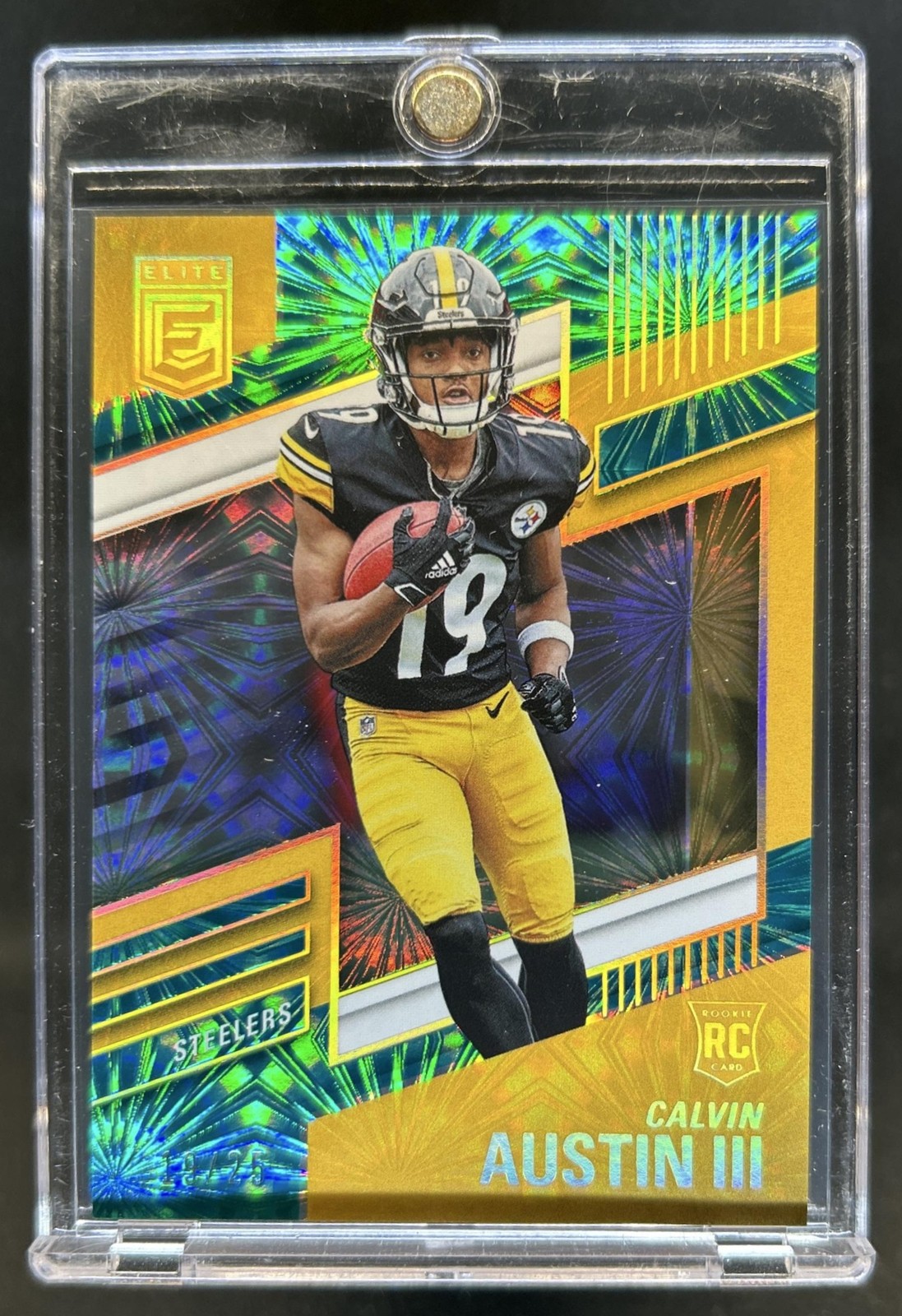Calvin Austin Panini Donruss Elite #165 Teal