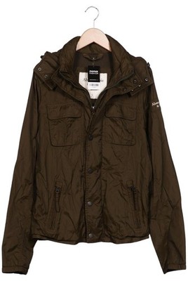 Abercrombie & Fitch Jacke Herren Anorak Jacket Kurzmantel Gr. L Braun #e1s8h91