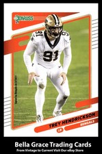 2021 Panini Donruss Trey Hendrickson #100 Cincinnati Bengals
