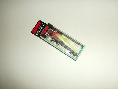 Ireland Rapala F 7 CLN Clown Original Floating Lure Silver Plated - NIP*