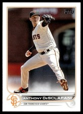 2022 Topps Anthony DeSclafani San Francisco Giants #137