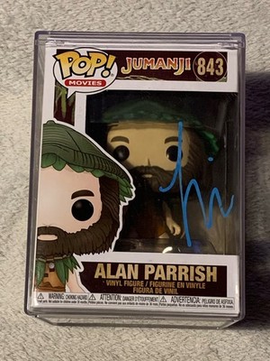 #334 Funko Pop 843 Jumanji Alan Parrish signiert von Lamorne Morris SWAU Hard Stack