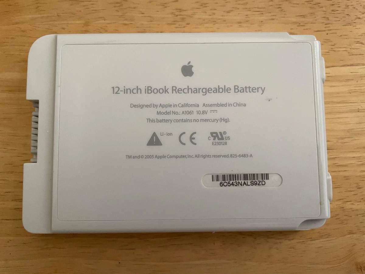 apple ibook g4 battery products for sale | eBay