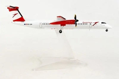 Herpa Wings Bombardier Dash 8-Q400 Austrian ''New Servus'' OE-LGN 1:200 Modellflug