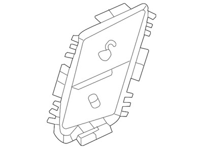 Genuine Mercedes-Benz Switch Block 247-905-22-00-9051