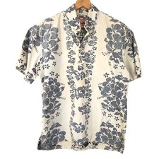 RJC Made in Hawaii Mens Floral Button Down Aloha Shirt - Size L