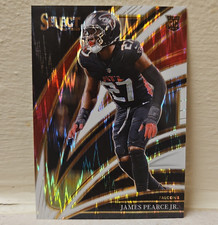 Panini 2025 Select White Shock Prizm James Pearce Jr. Falcons Rookie #247 /799