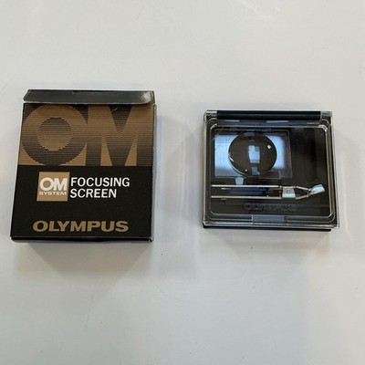 Olympus OM System Focusing Screen 1-9   In Box   Good Condition