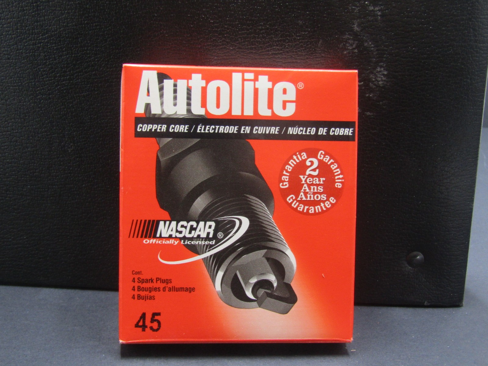 Autolite 45  Spark Plugs Copper Core - 4 Pack Automotive Car Truck Nascar