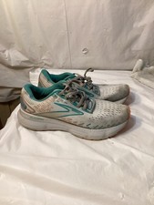 Brooks Glycerin 20 Running Shoes Women's Size 9 B Oyster/Latigo Bay/Coral