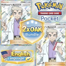 Professor Research Oak  2 PTCGP   Pok mon TCG Pocket