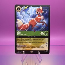 Disney Lorcana TCG- Winterspell- Tod- Knows All the Tricks- Legendary Regular