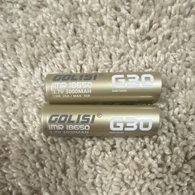 Nuon NURE18650-1B (x2) & STREAMLIGHT SL-B26 (x2) & Golisi G30 IMR18650 (x2)