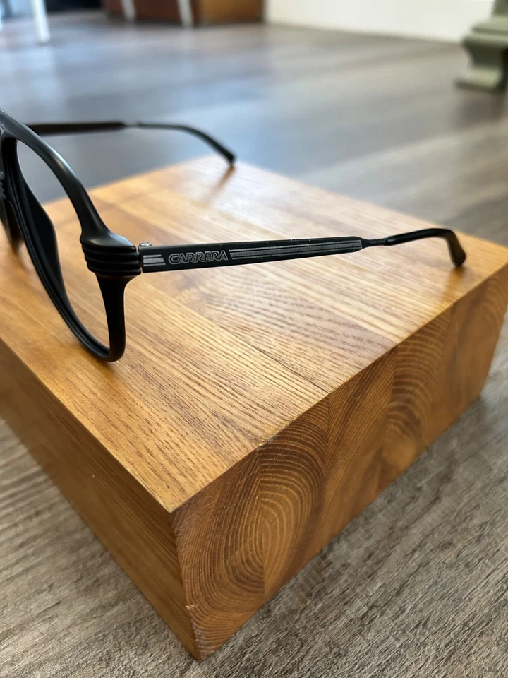 Carrera 5533 Vintage Negro Grande Aviador Gafas Gafas Marcos 62 25 135 Foto 3 de 4