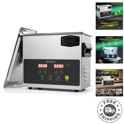 3L ECO Ultrasonic Cleaner with Heating & Degas Mode for Jewelry & Industrial Use
