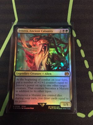 MTG Magic The Gathering Jenova, Ancient Calamity Foil FIN Rare Final Fantasy
