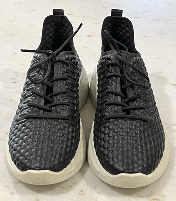 ECCO NWOB BLACK WOMENS CASUAL THERAP PHORENE SNEAKERS TENNIS SHOES 4-4.5