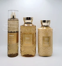 Bath & Body Works Dahlia Body Mist Shower Gel & Body Lotion Gift Set of 3 New