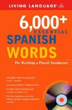 6,000 Essential Spanish Words with CD-ROM Essential Vocabulary - GOOD