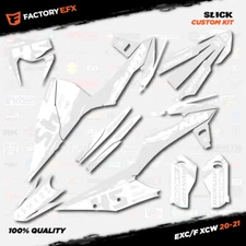 Whiteout Slick Racing Graphics Kit fits KTM 20-23 EXC EXCF XCW 200 250 300 450