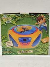 Nickelodeon~Go Diego Go!~CD Boom Box~AM/FM Radio~2010~Nowość w otwartym pudełku