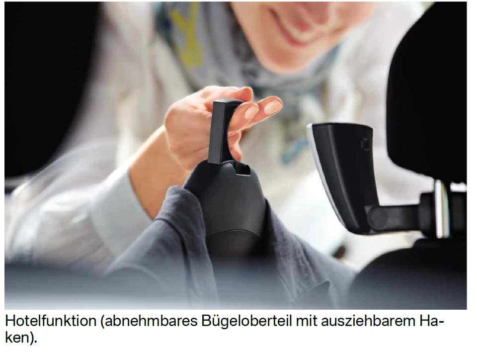 Original BMW Kleiderbügel für Rücksitz mit Ausstattung Travel Comfort SA 4FL - Bild 2 von 2