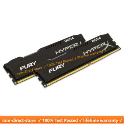 HYPERX FURY DDR4 8GB 16GB 32GB 3200 MHz PC4-25600 Desktop RAM Memory DIMM 288PIN