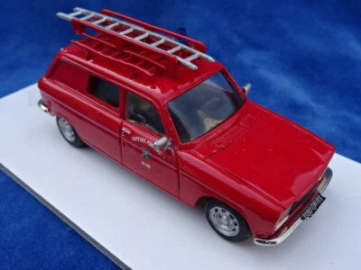 MINIROUTE KIT MONTE - 1/43 - PEUGEOT 304 POMPIER ALLIER - MIB ! RARE+++ ! - Photo 1/4