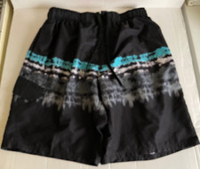 Mens Kanu Surf Boardshorts Swim Shorts Prism Black XL